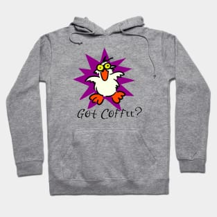 Bird needs Coffee Hoodie